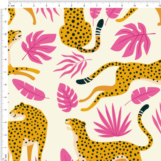PINK YELLOW WILDLIFE