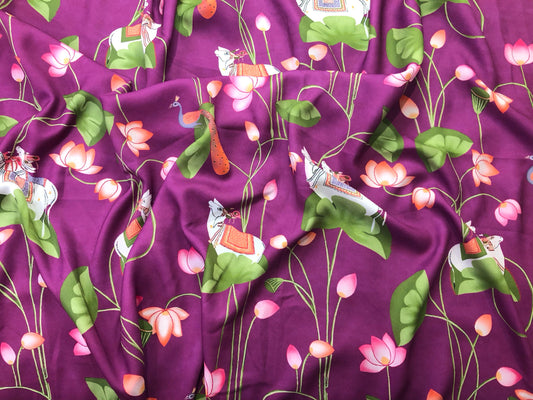 PURPLE LILIES