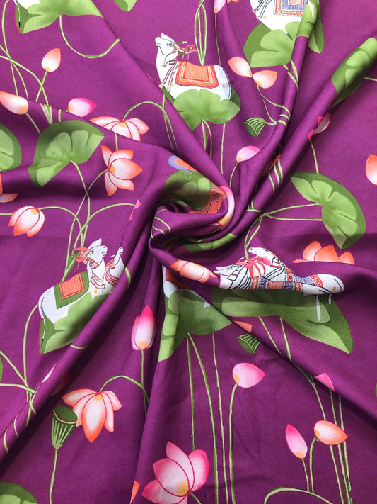 PURPLE LILIES