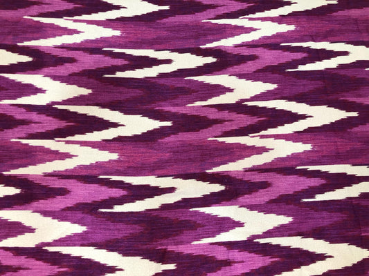PURPLE IKKAT