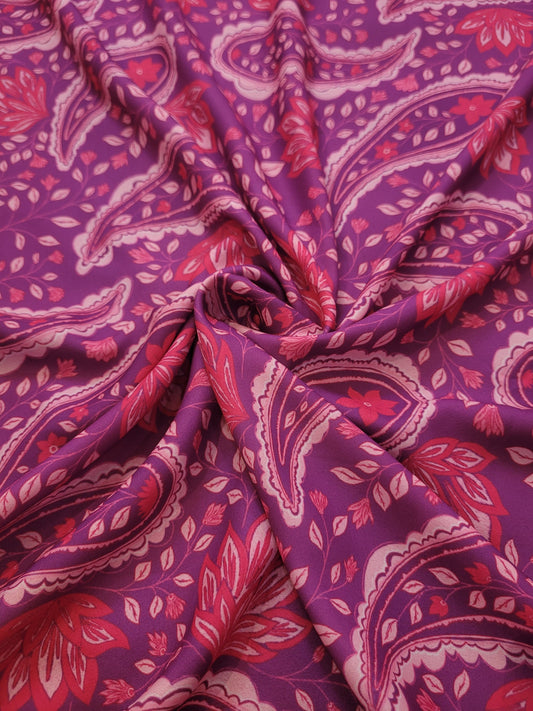 PURPLE PAISLEY