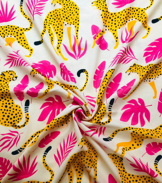 PINK YELLOW WILDLIFE