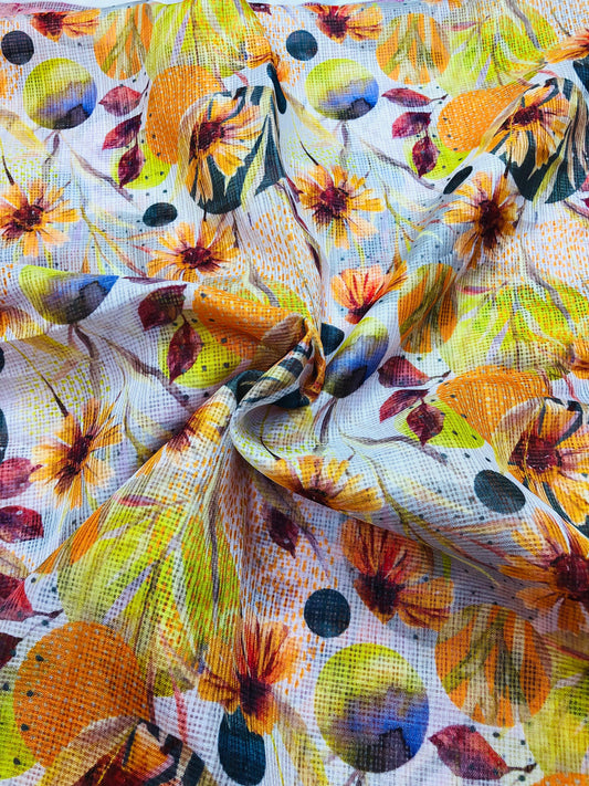 ORANGE DUST FLORALS