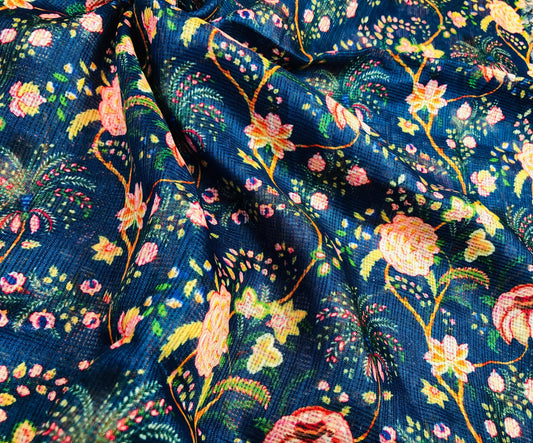 PEACOCK BLUE MOTIFS