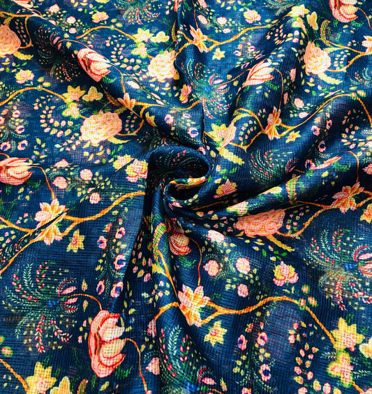 PEACOCK BLUE MOTIFS